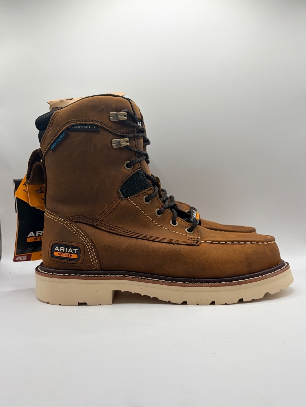 Ariat Rebar Lift 8” H2O work boots Composite Toe 6 Men / 7.5 Women - NO BOX